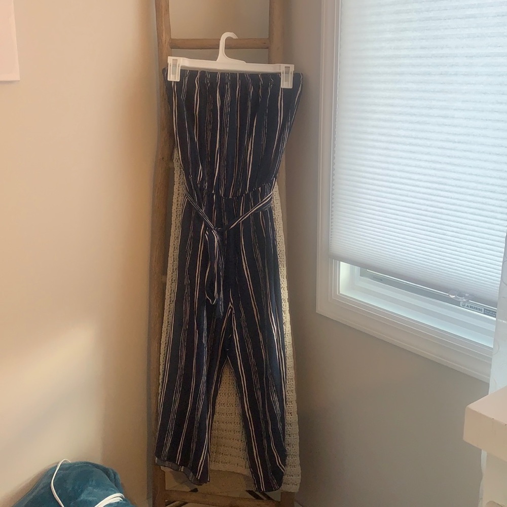 Adorable blue and white Romper! Perfect for summer!!!